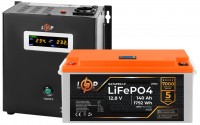 Фото - ДБЖ Logicpower LPY-W-PSW-800VA Plus + LP LiFePO4 LCD 12.8V 140 Ah 800 ВА