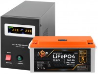 Zdjęcia - Zasilacz awaryjny (UPS) Logicpower LPY-B-PSW-800VA Plus + LP LiFePO4 LCD 12V 140 Ah 800 VA