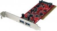 Zdjęcia - Kontroler PCI Startech.com PCIUSB3S22 