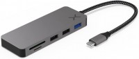 Кардридер / USB-хаб KRUX KRX0136 