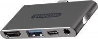 Кардридер / USB-хаб Sitecom USB-C Multiport Mobile Adapter 