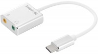 Zdjęcia - Karta dźwiękowa Sandberg USB-C to Sound Link 
