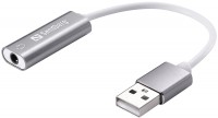 Zdjęcia - Karta dźwiękowa Sandberg Headset USB converter 