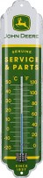 Termometr / barometr John Deere Retro Thermometer 