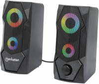 Фото - Комп'ютерні колонки MANHATTAN RGB LED Desktop Stereo Computer Speakers 