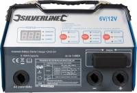 Пуско-зарядний пристрій Silverline Automatic Battery Starter Charger 12A 6/12V 