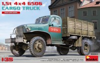 Zdjęcia - Model do sklejania (modelarstwo) MiniArt 1.5t 4x4 G506 Cargo Truck (1:35) 