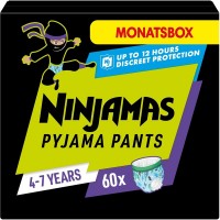Підгузки Pampers Ninjamas Pyjama Boy Pants 4-7 / 60 pcs 