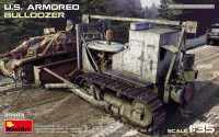 Збірна модель MiniArt U.S. Armored Bulldozer (1:35) 