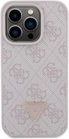 Чохол GUESS Leather Triangle Strass for iPhone 15 Pro 
