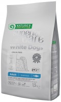 Karm dla psów Natures Protection White Dogs Grain Free Adult Small Breeds Herring 1.5 kg