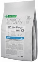 Karm dla psów Natures Protection White Dogs Grain Free Adult Small Breeds Herring 10 kg