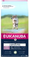 Karm dla psów Eukanuba Grain Free Puppy Large Breed Lamb 12 kg 