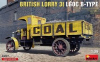 Zdjęcia - Model do sklejania (modelarstwo) MiniArt British Lorry 3t LGOC B-type (1:35) 