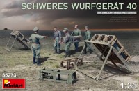 Model do sklejania (modelarstwo) MiniArt Schweres Wurfgerat 40 (1:35) 
