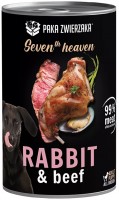 Karm dla psów Paka Zwierzaka Seven Heaven Rabbit/Beef 400 g 1 szt.