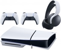 Фото - Ігрова приставка Sony PlayStation 5 Slim + Gamepad + Headset + Game 