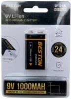 Фото - Акумулятор / батарейка Beston 1xKrona 1000 mAh micro USB 