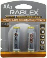 Фото - Акумулятор / батарейка Rablex 2xAA  1000 mAh