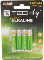 Bateria / akumulator TECHLY Alkaline  4xAAA