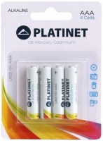 Акумулятор / батарейка Platinet Alkaline 4xAAA 