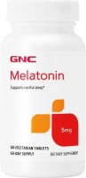 Фото - Амінокислоти GNC Melatonin 5 mg 60 tab 