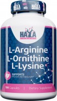 Фото - Амінокислоти Haya Labs L-Arginine/L-Ornithine/L-Lysine 100 cap 