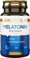 Фото - Амінокислоти NOVEL Melatonin 1.5 mg 60 tab 