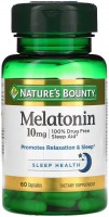 Фото - Амінокислоти Natures Bounty Melatonin 10 mg 45 cap 