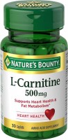 Фото - Спалювач жиру Natures Bounty L-Carnitine 500 mg 30 cap 30 шт