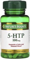 Фото - Амінокислоти Natures Bounty 5-HTP 100 mg 60 cap 