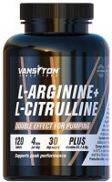 Фото - Амінокислоти Vansiton L-Arginine + L-Citrulline 120 tab 