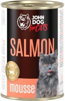 Корм для кішок John Dog Adult Salmon Mousse  400 g