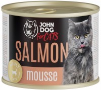 Karma dla kotów John Dog Adult Salmon Mousse  200 g