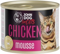 Karma dla kotów John Dog Adult Chicken Mousse  200 g
