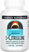 Фото - Амінокислоти Source Naturals L-Citrulline 1000 mg 60 tab 