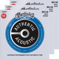 Фото - Струни Martin Authentic Acoustic SP Bronze 12-54 (3-Pack) 