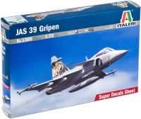 Model do sklejania (modelarstwo) ITALERI Jas 39 Gripen (1:72) 