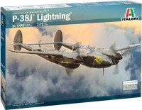 Фото - Збірна модель ITALERI P-38J Lightning (1:72) 