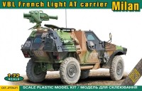 Zdjęcia - Model do sklejania (modelarstwo) Ace VBL French Light AT Carrier Milan (1:72) 