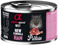 Zdjęcia - Karma dla kotów Alpha Spirit Cat Canned Ham Protein 200 g 
