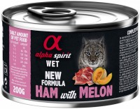 Фото - Корм для кішок Alpha Spirit Cat Canned Ham/Melon 200 g 