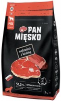 Karm dla psów PAN MIESKO Adult Small Dog Beef with Goat 3 kg 