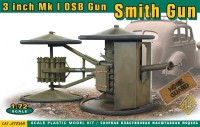 Фото - Збірна модель Ace 3 Inch Mk I OSB Gun Smith Gun (1:72) 