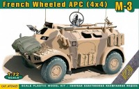 Zdjęcia - Model do sklejania (modelarstwo) Ace French Wheeled APC (4x4) M-3 (1:72) 