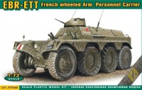 Фото - Збірна модель Ace EBR-ETT French Wheeled Arm. Personnel Carrier (1:72) 