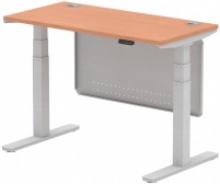 Фото - Офісний стіл Dynamic Air Slimline with Cable Ports with Panel (1200 mm) 