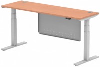 Zdjęcia - Biurko Dynamic Air Slimline with Cable Ports with Panel (1800 mm) 