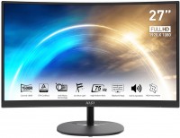 Zdjęcia - Monitor MSI PRO MP271C 27 "  czarny