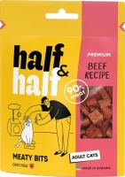 Zdjęcia - Karma dla kotów Half&Half Treats Adult Beef 50 g 